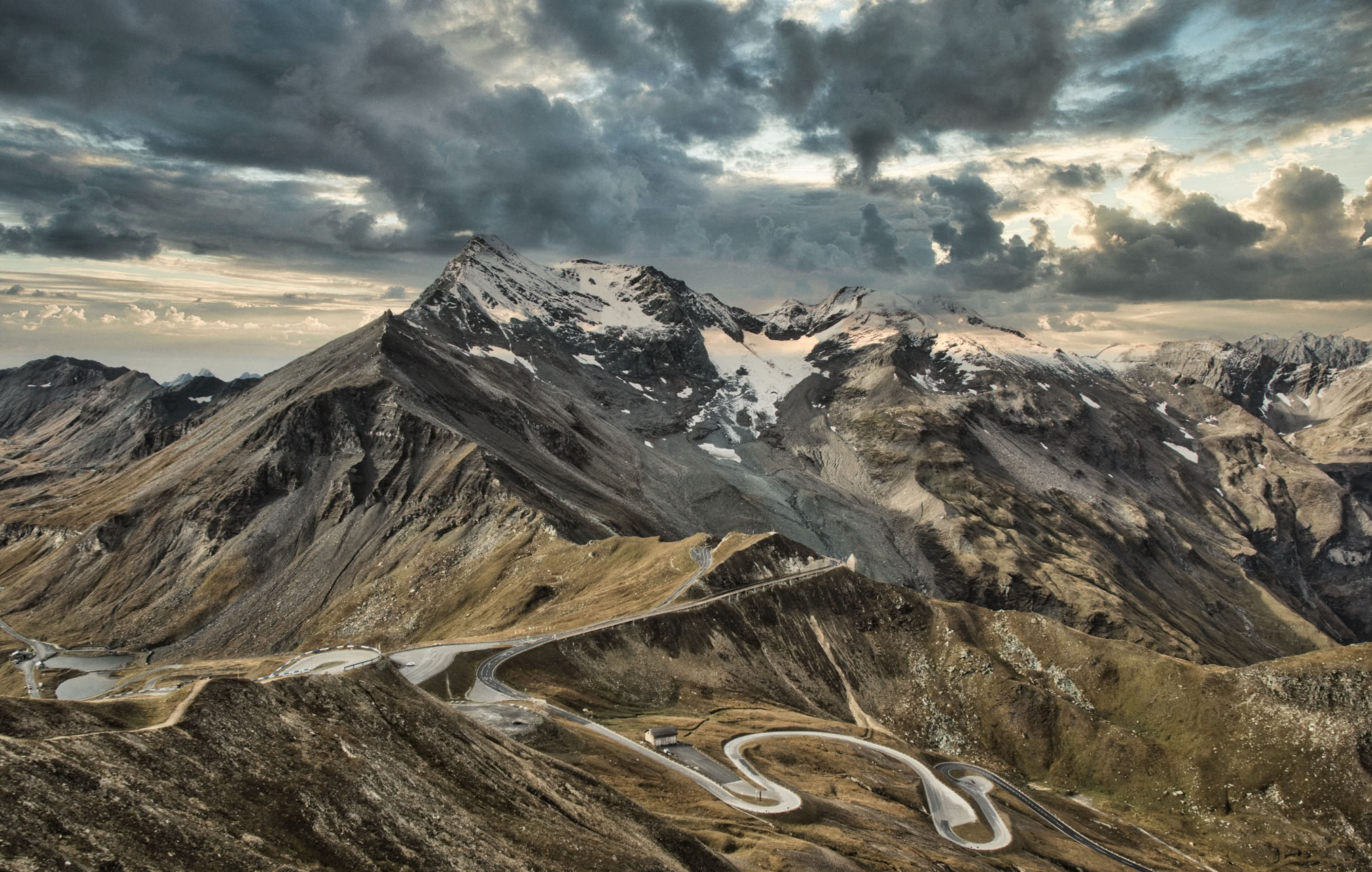 Großglockner von der Edelweißspitze aus