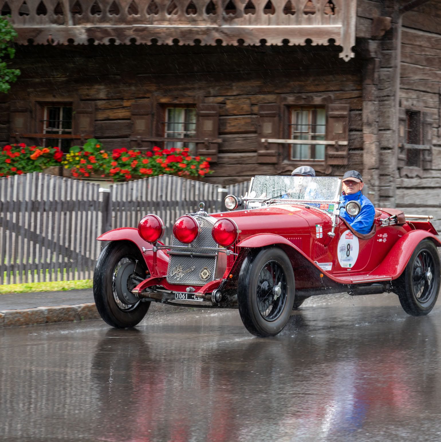 Alfa Romeo bei Klassikfahrt